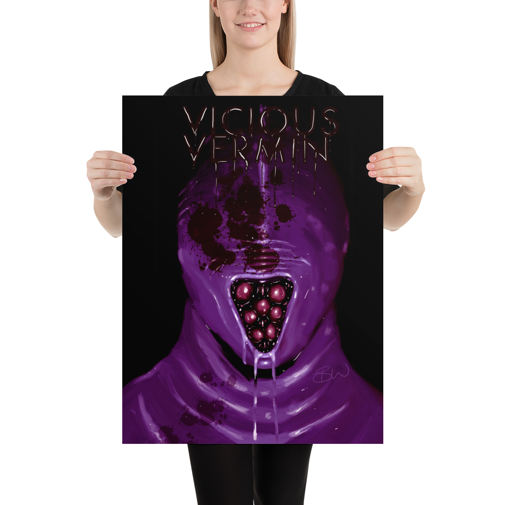 KROVUS VICIOUS VERMIN Poster