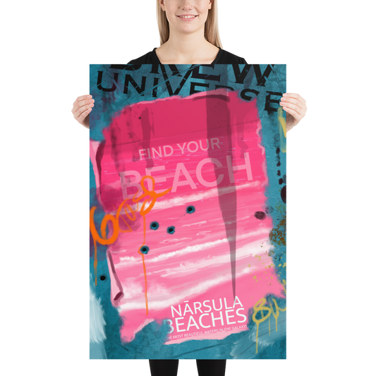 NĀRSULA BEACHES Poster