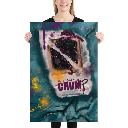 CHUM JELLY TOAST GRAFFITI Poster