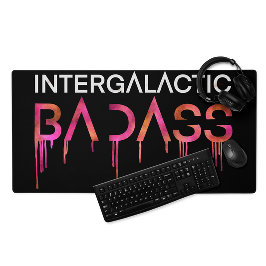 INTERGALACTIC BADASS Gaming mouse pad