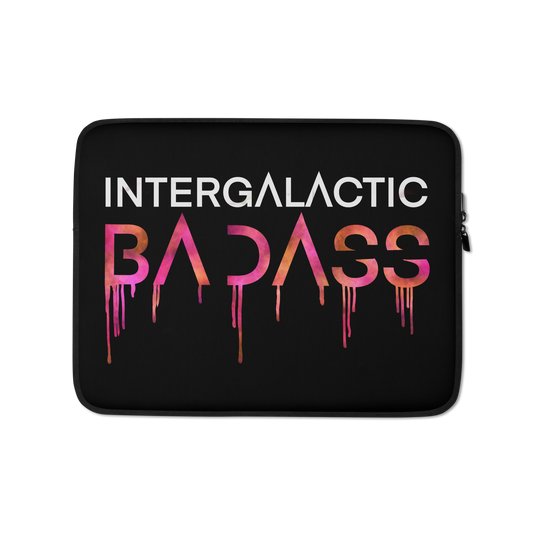 INTERGALACTIC BADASS Laptop Sleeve