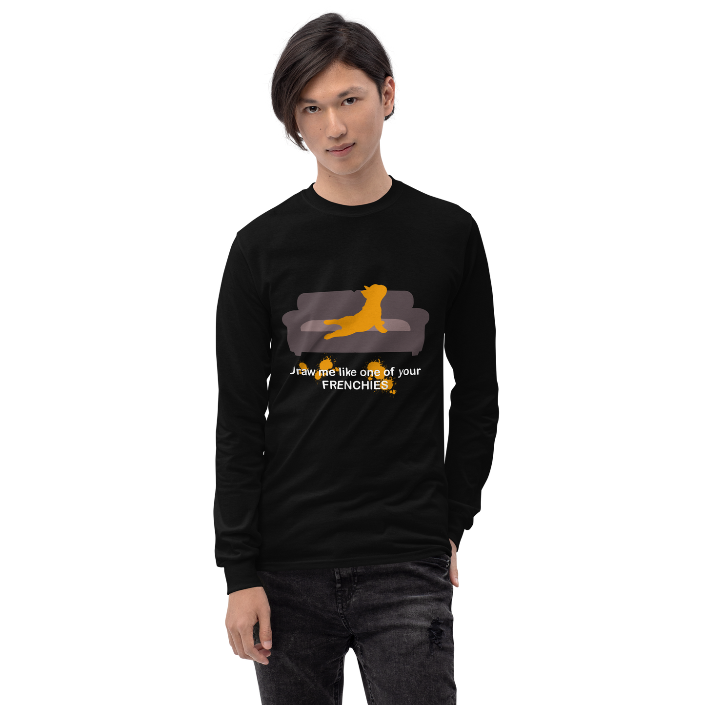 DRAW ME FRENCHIE Long Sleeve Shirt