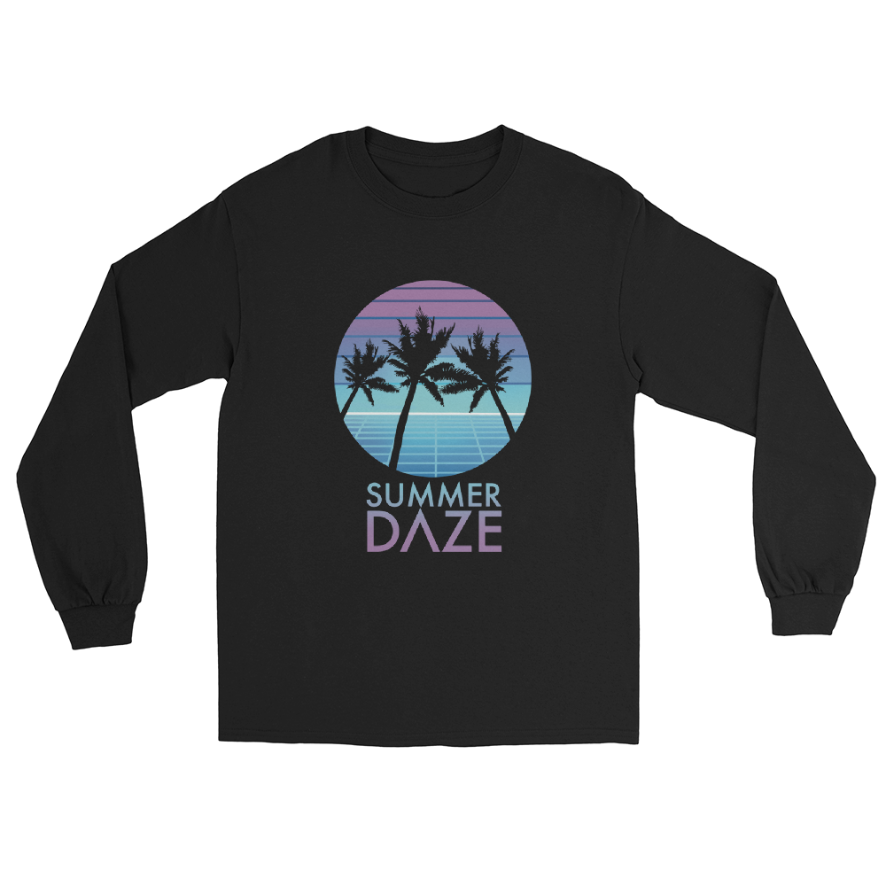 SUMMER DAZE COOL SYNTH Long Sleeve Shirt