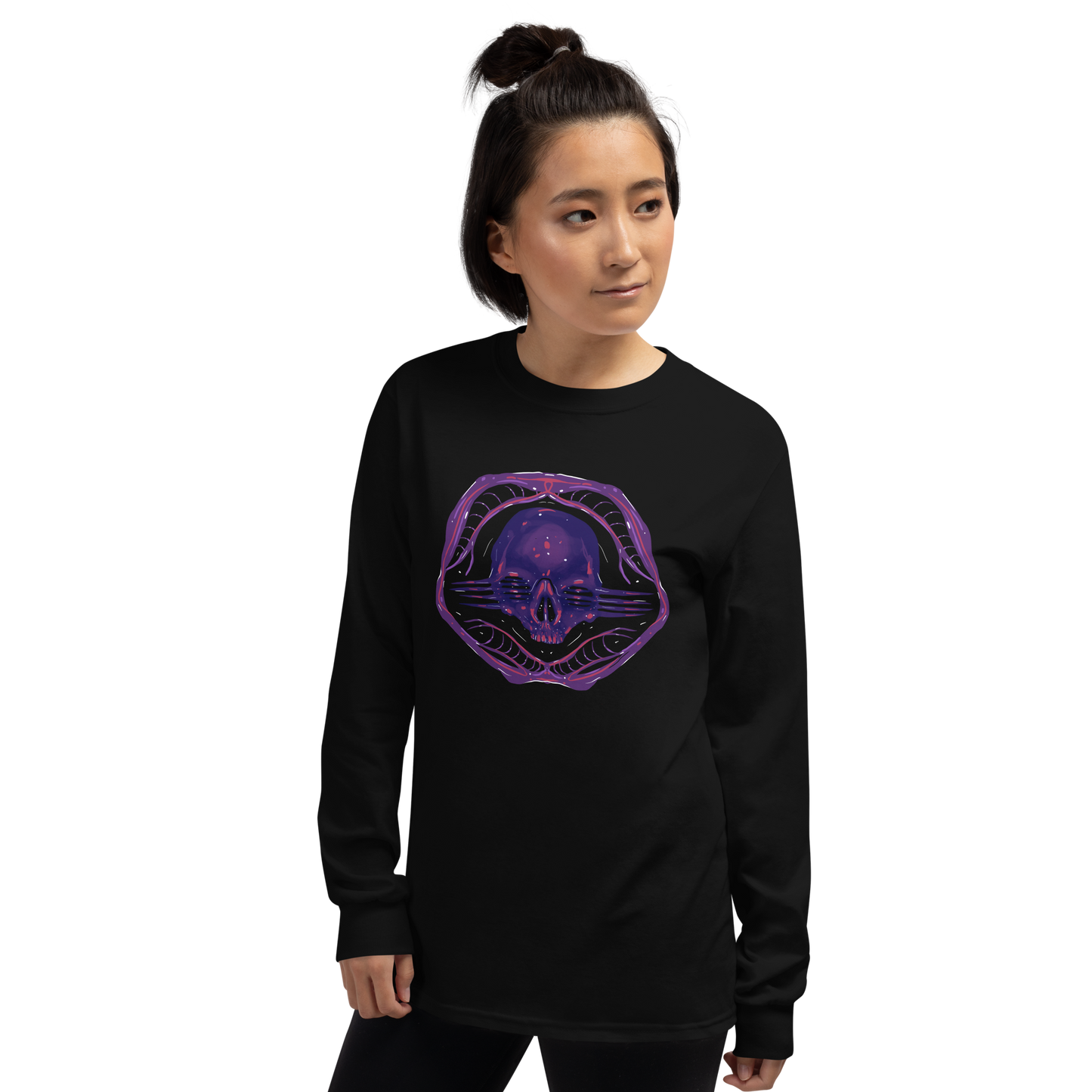 DARK BATTALION CREST Long Sleeve Shirt