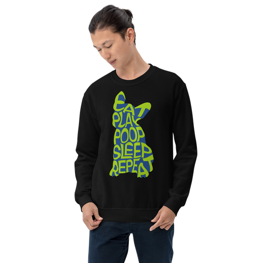 EAT SLEEP POOP II Sweatshirt