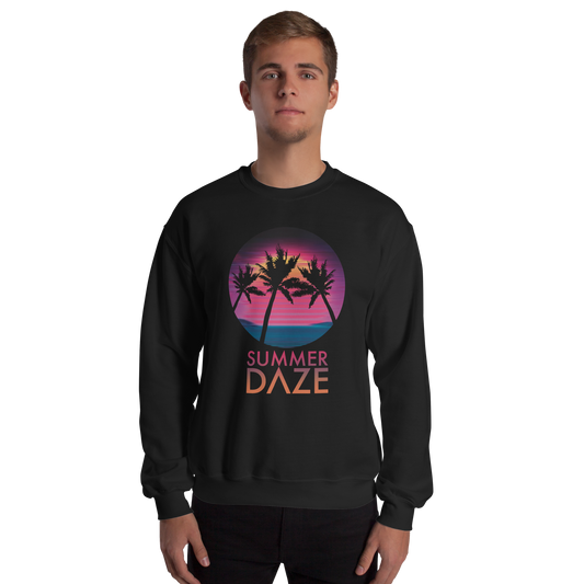 SUMMER DAZE EVENING SYNTH Sweatshirt