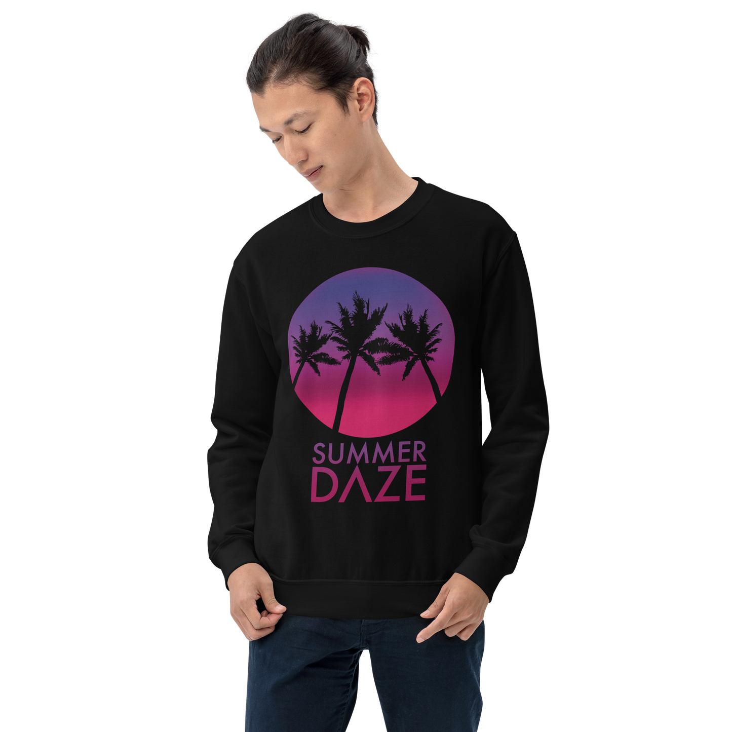 SUMMER DAZE NIGHT SYNTH Sweatshirt