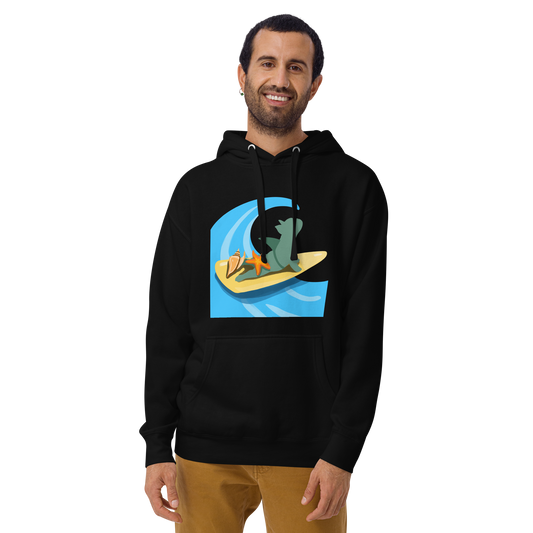 FRENCHIE SURFING Hoodie